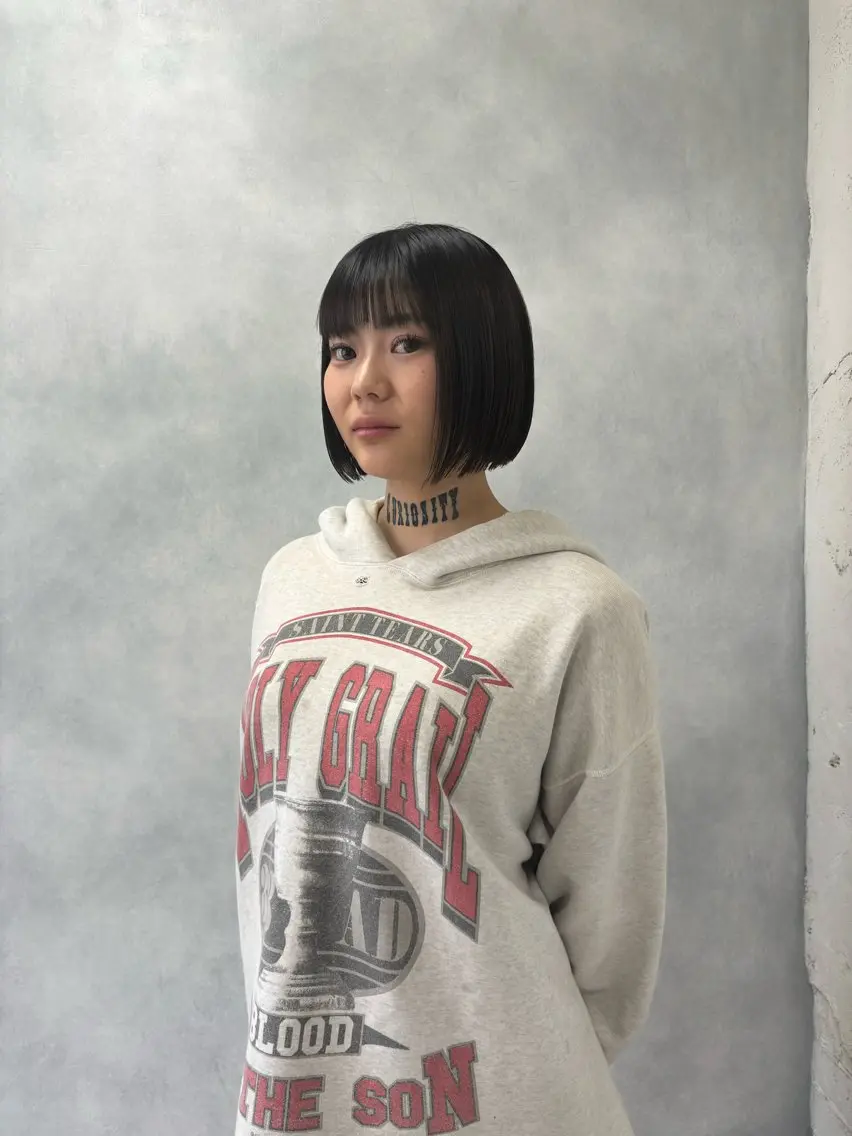 ショート カラー ボブ ショートヘア ravens代表 ヒロムのヘアスタイル