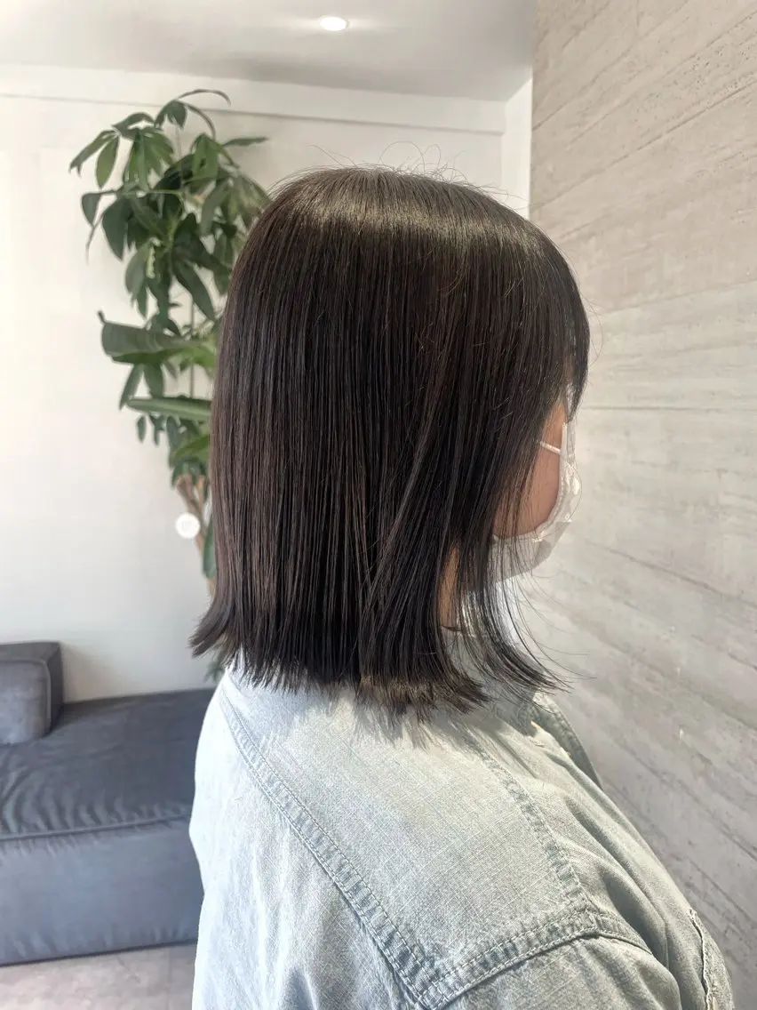 ミディアム 外ハネヘア 🤍tomoka 🤍のヘアスタイル