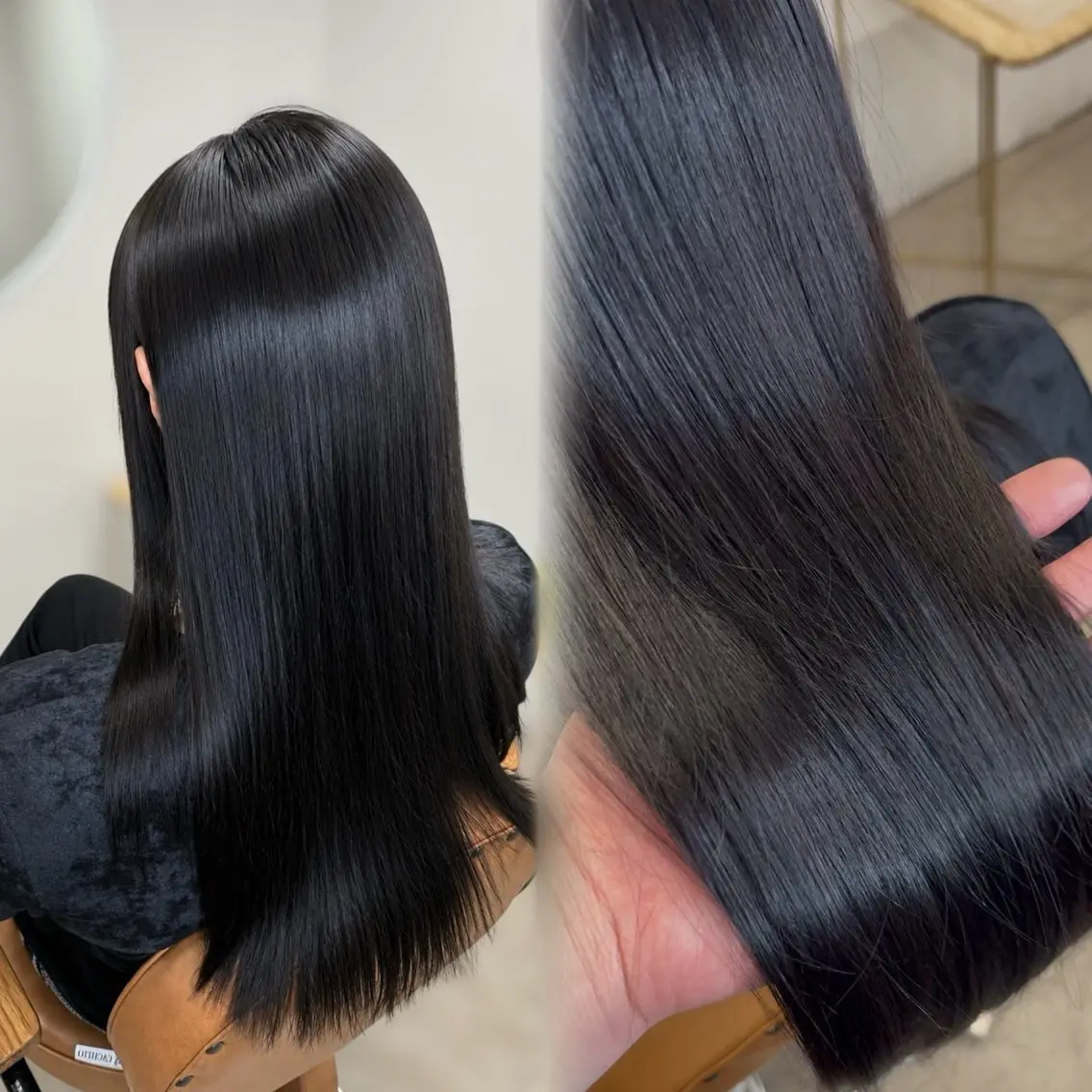 ロング ヘアカラー 韓国風カラー🇰🇷 髪質改善RIKU新宿のヘアスタイル