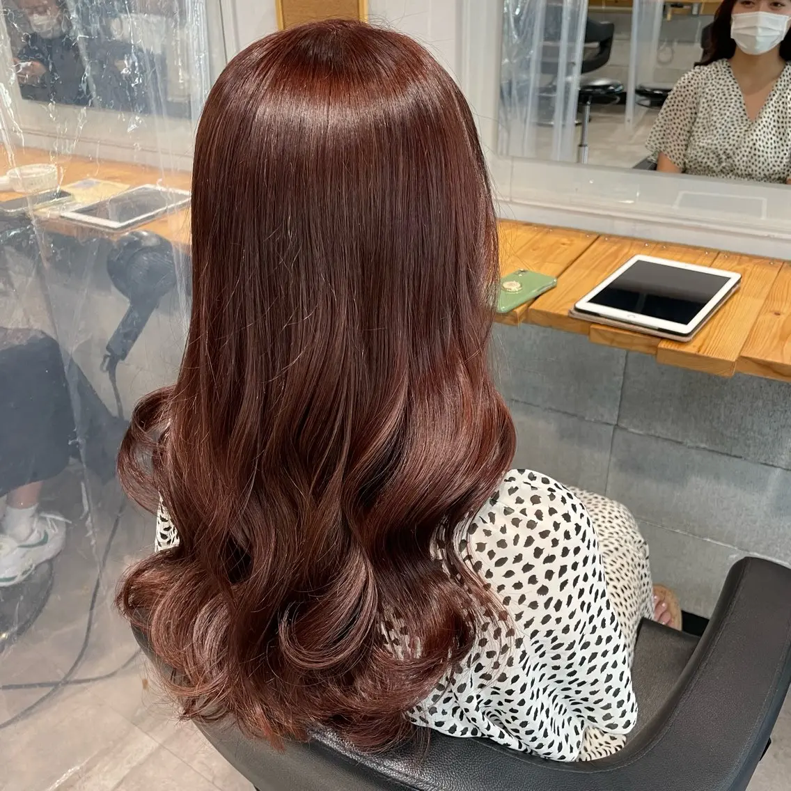 ロング ヘアカラー ヘッドスパ レイヤーStyle 🪽菜々実のヘアスタイル