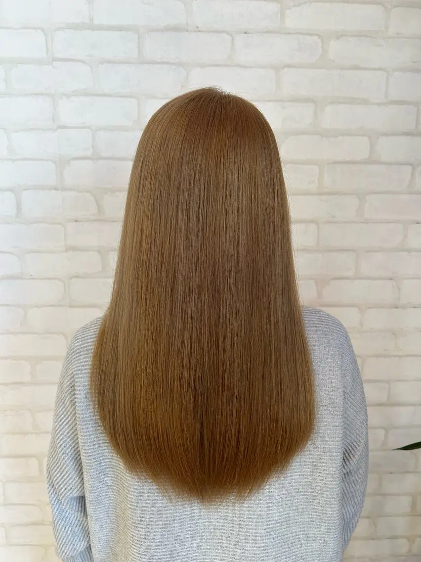 ロング ヘアカラー 中川 拓弥のヘアスタイル