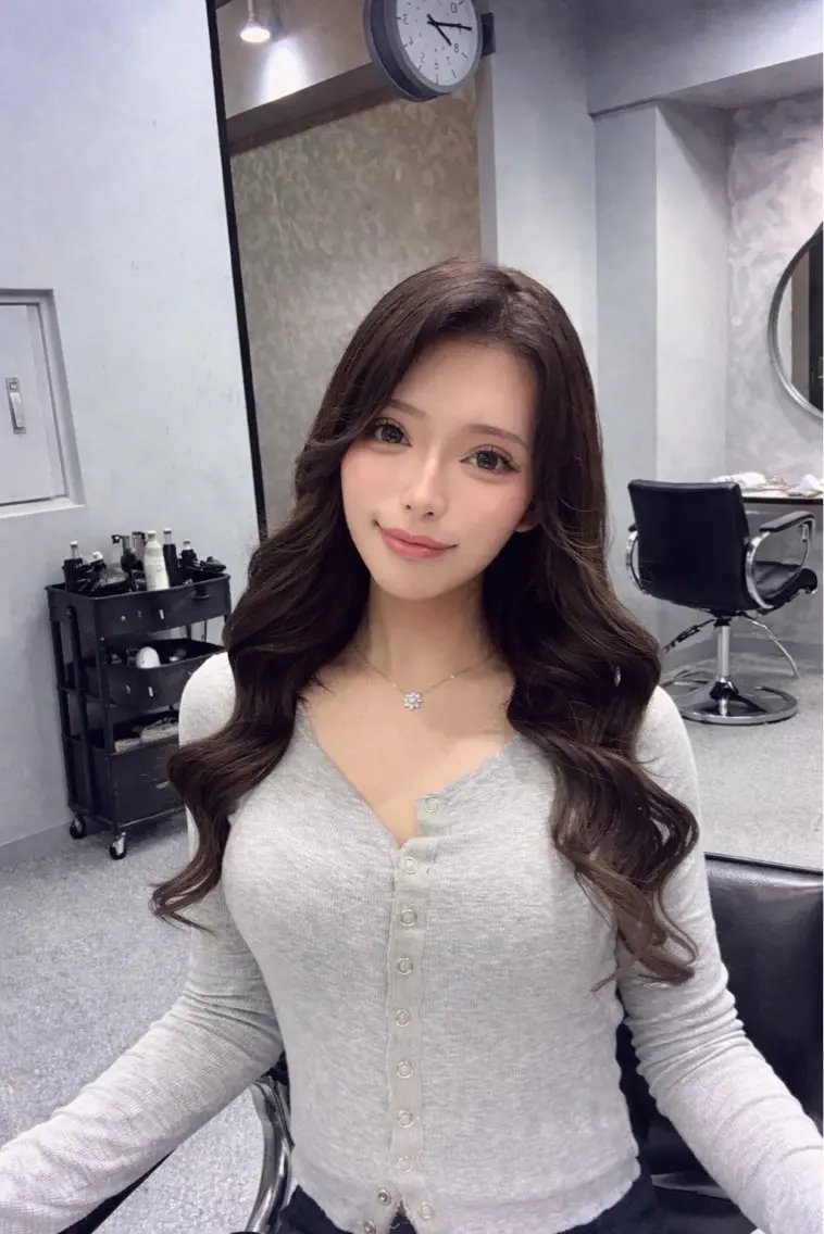 ロング エクステ ロング トリートメント カット ヘアカラー エクステ 👑最高級エクステ 👑新宿/タイセイのヘアスタイル