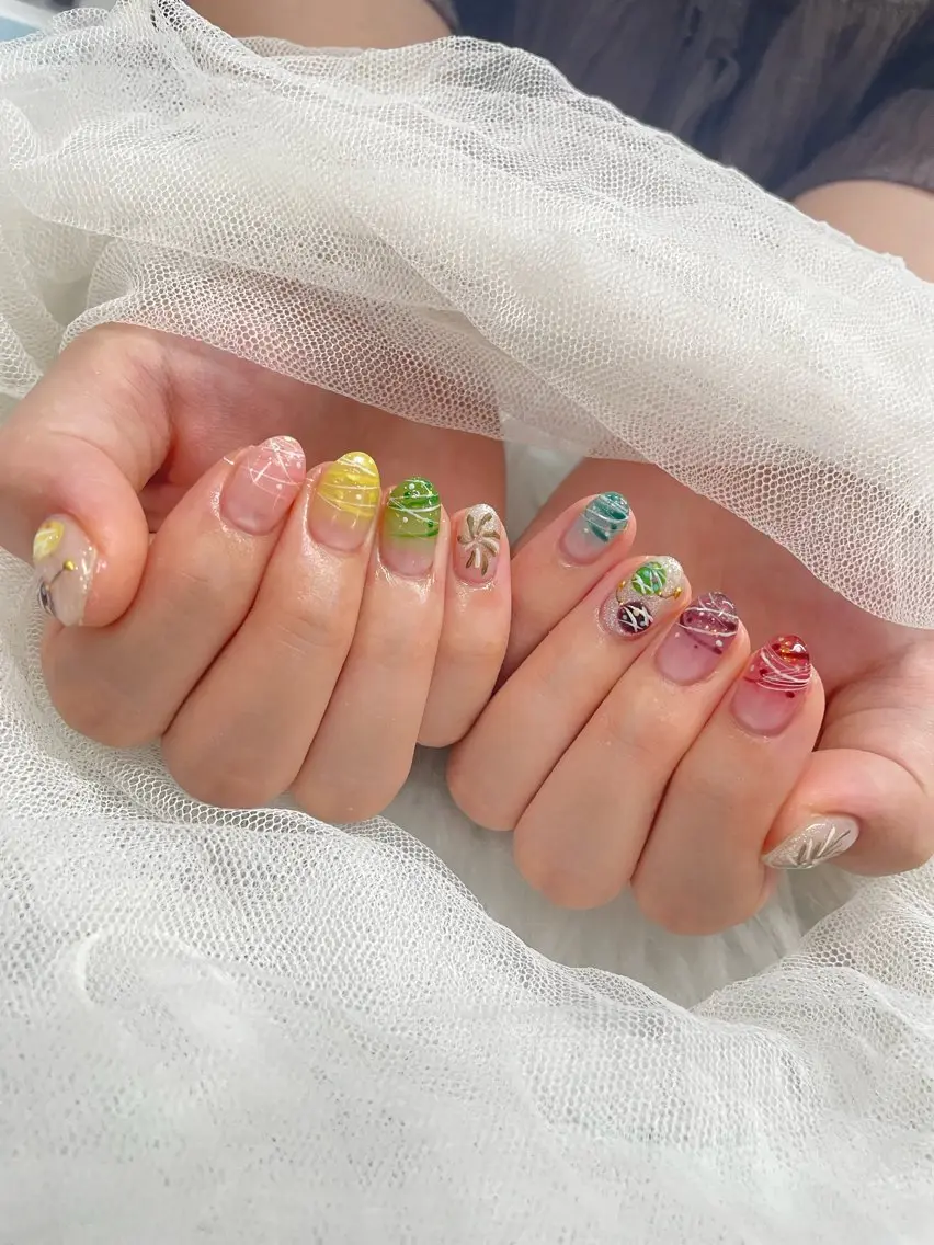 ネイル nail salon Hakuaのネイルデザイン