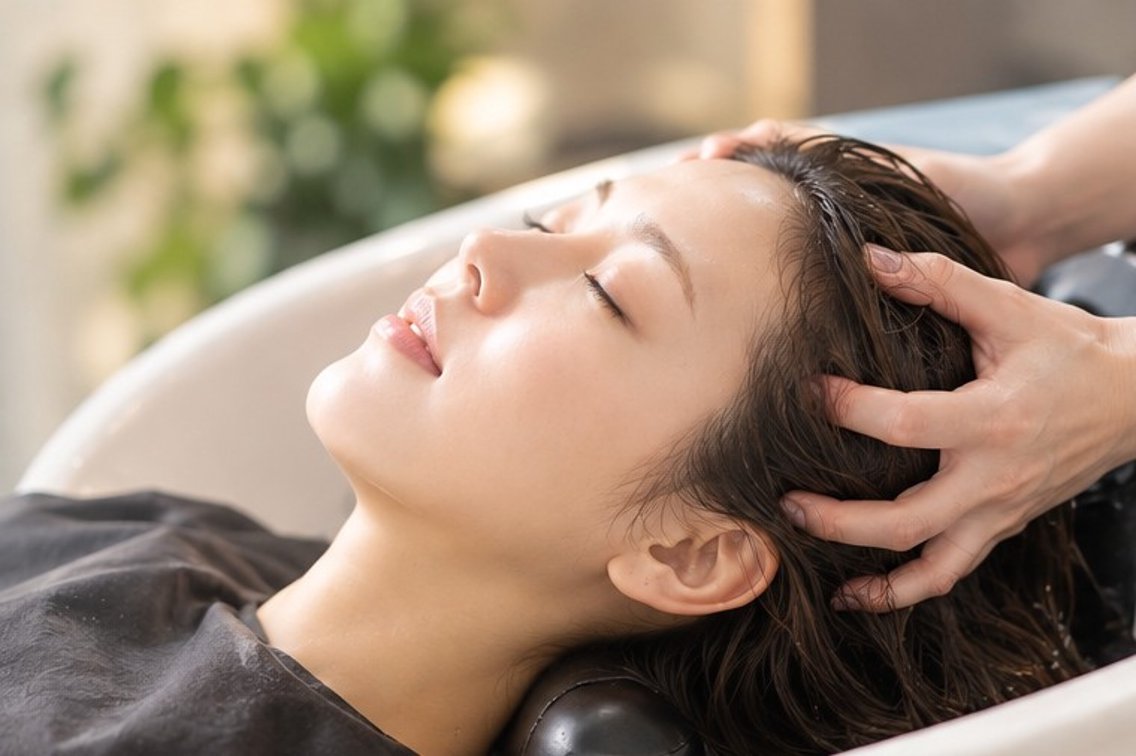 ヘッドスパ 頭皮診断◎ スパニスト 折井のヘアスタイル