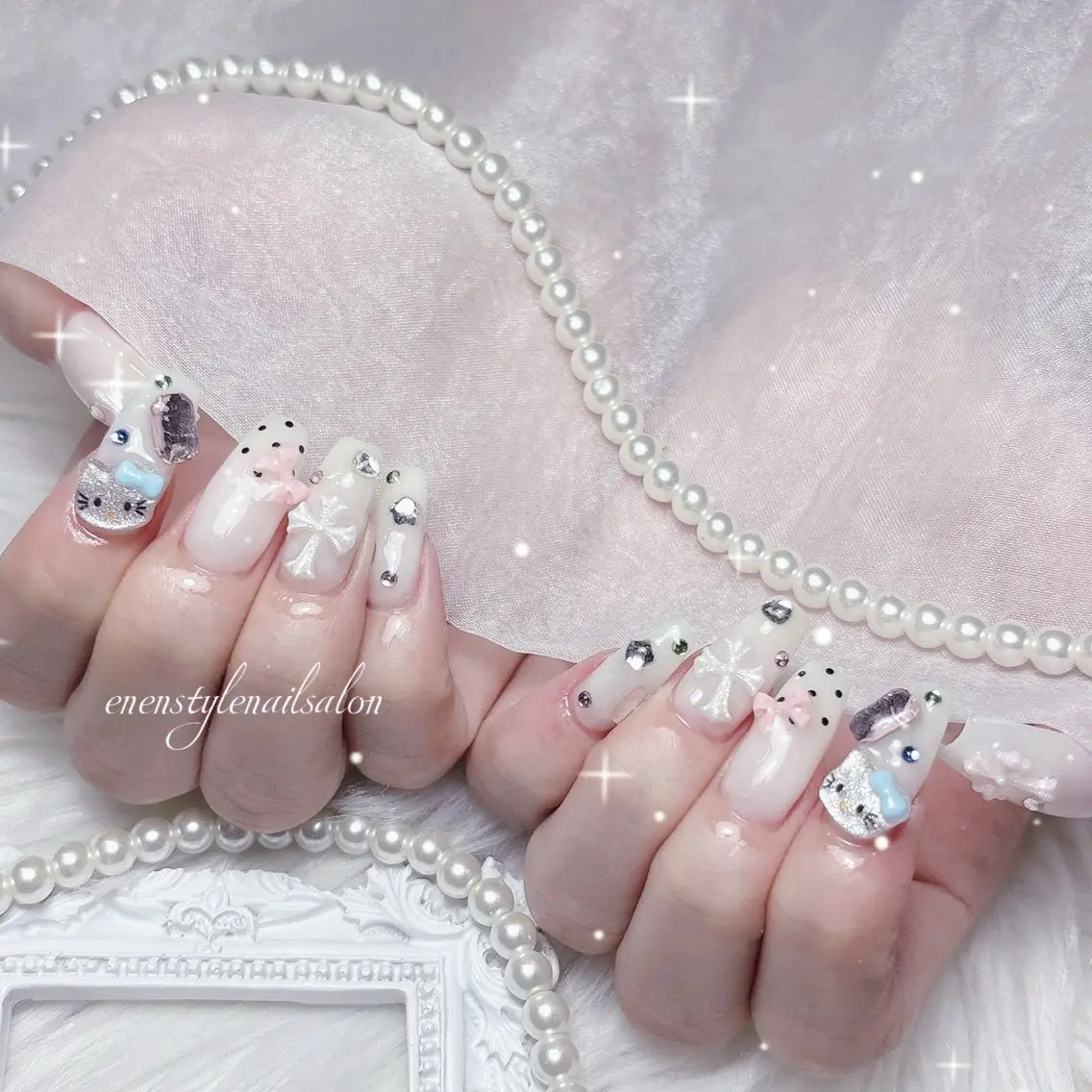 ネイル ハンドネイル 🐾enen style 🐾のネイルデザイン
