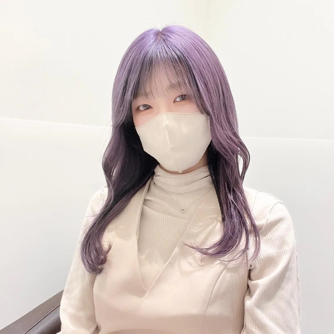 ロング カラー 🩵ブリーチカラー MIORI🩵のヘアスタイル