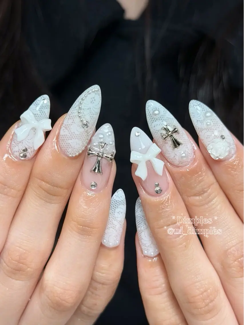 ネイル dimples yuki🎀 ꒷꒦♡のネイルデザイン