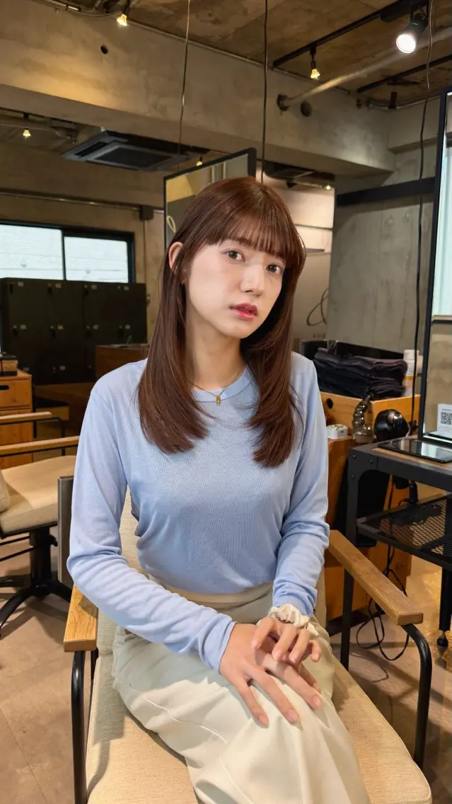 セミロング レイヤーカット カット ヘアカラー トリートメント ヘッドスパ &グループ代表取締役 KOHEIのヘアスタイル