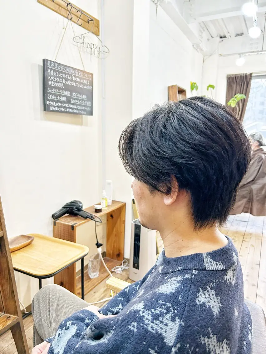 ショート メンズ nest のヘアスタイル