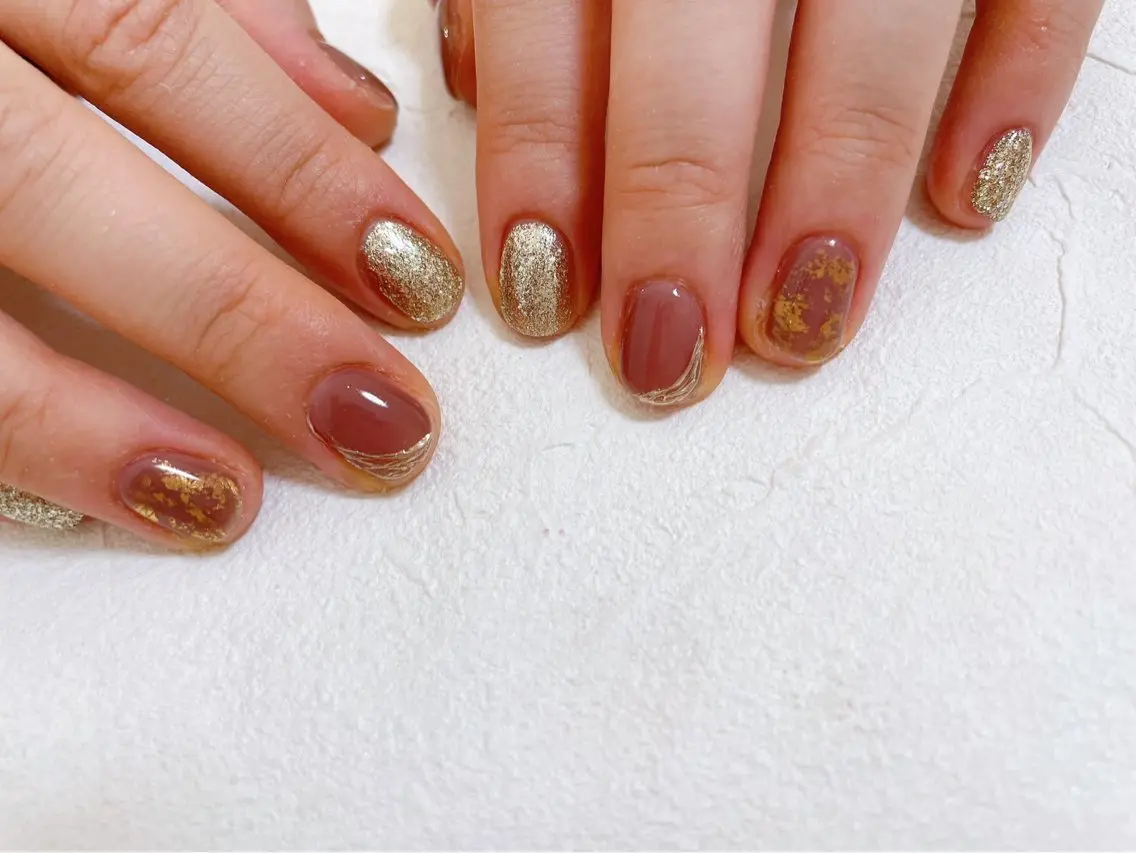 ネイル オーロラネイル フットネイル フレンチネイル ジェルネイル 韓国ネイル ハンドネイル kiki nail たまプラーザのネイルデザイン