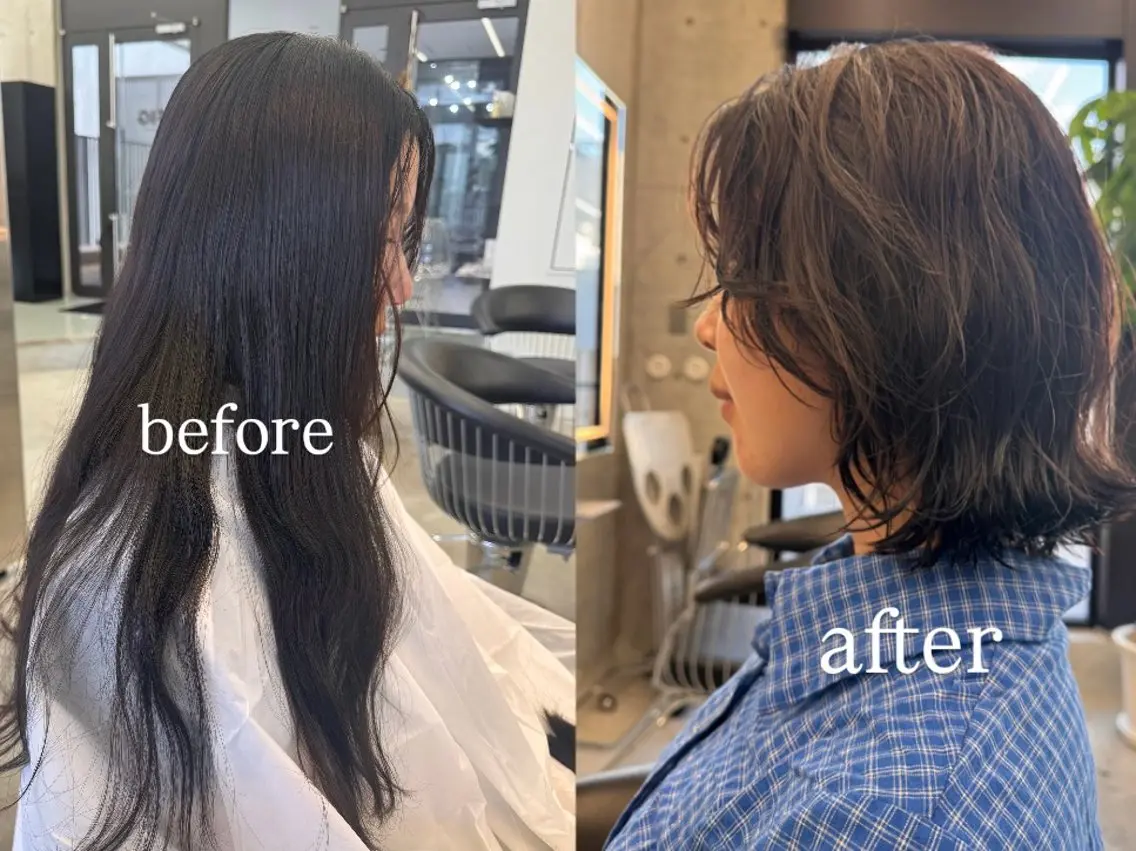 ショート パーマ ボブ カット パーマ saki｜透明カラー ドライパーマ.パーマのヘアスタイル