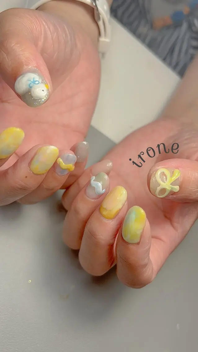 ネイル 小さなサロン ironeのネイルデザイン