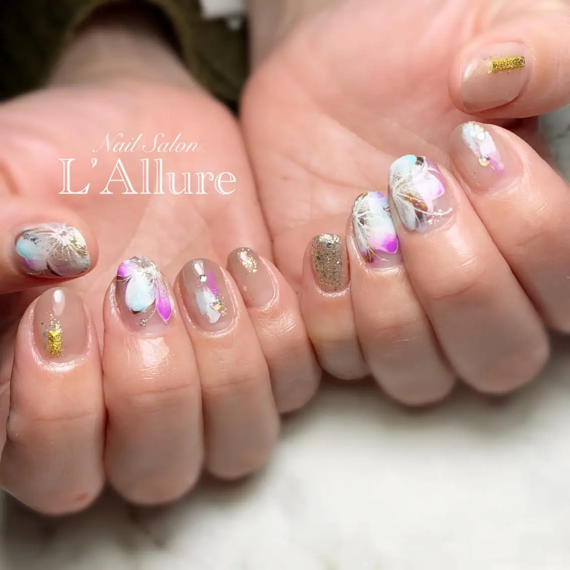 ネイル ハンドネイル Nail Salon L’Allureのネイルデザイン