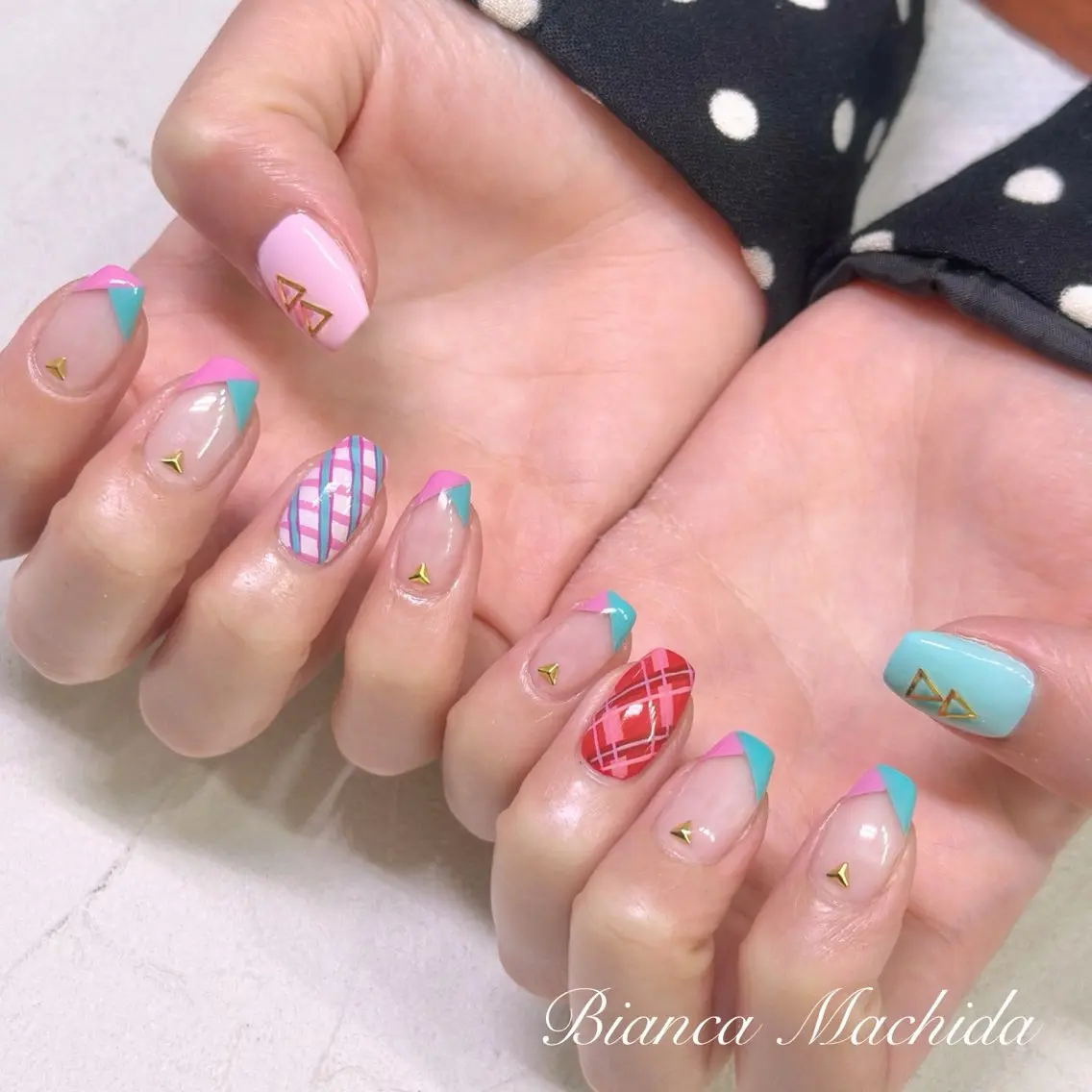 ネイル ハンドネイル Bianca👼🏻 OIKAWAのネイルデザイン