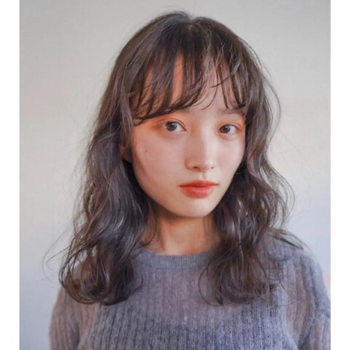 セミロング セミロングパーマ ボブ くせ毛 レイヤーカット 似合わせカット× 顔周りカットるな🌛のヘアスタイル