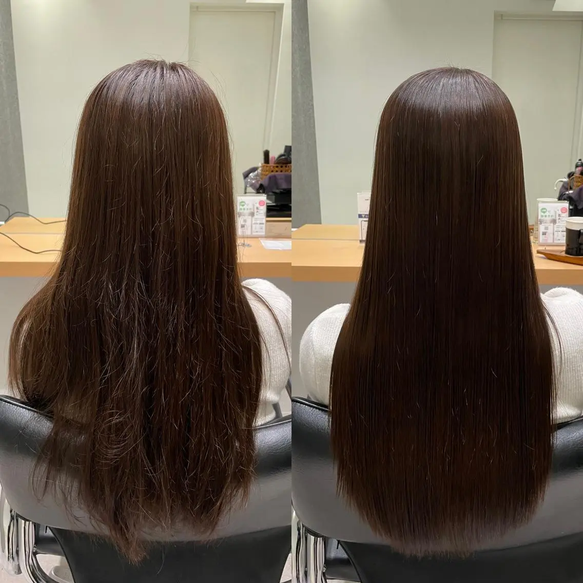 ミディアム 髪質改善 トリートメント トリートメント ヘッドスパ 髪質改善ヘアケア 艶髪特化/上田のヘアスタイル