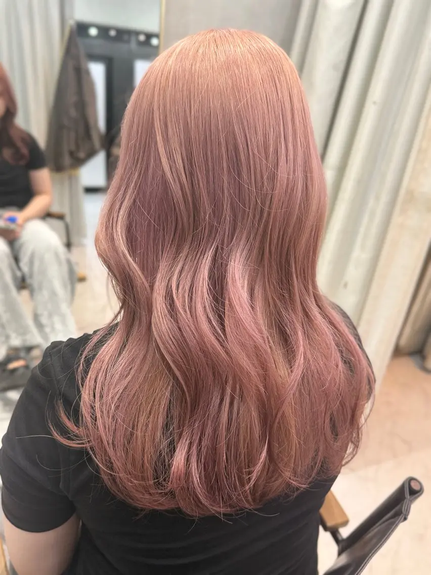 セミロング カラー カット ヘアカラー トリートメント 透明感カラー/パーマ 🌀アオノのヘアスタイル
