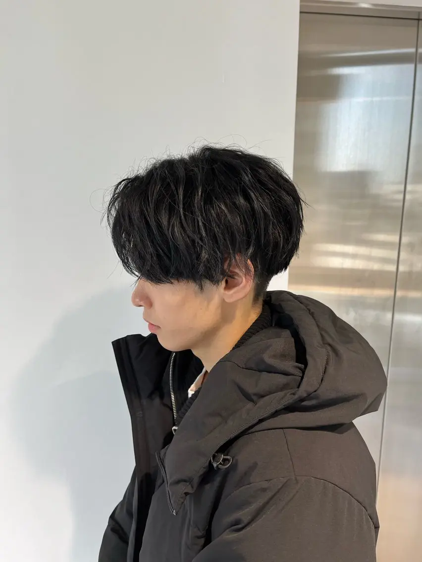 ショート パーマ メンズ 🏆メンズヘア特化 🥇代表りんぺーのヘアスタイル