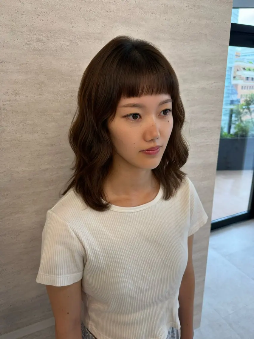 パーマ 本場韓国ヘア特化 아이비/Aibiのヘアスタイル