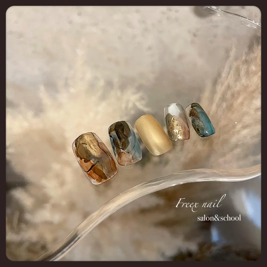 ネイル ニュアンスネイル ハンドネイル ハンドケア freex nail /ニュアンス/個性派のネイルデザイン