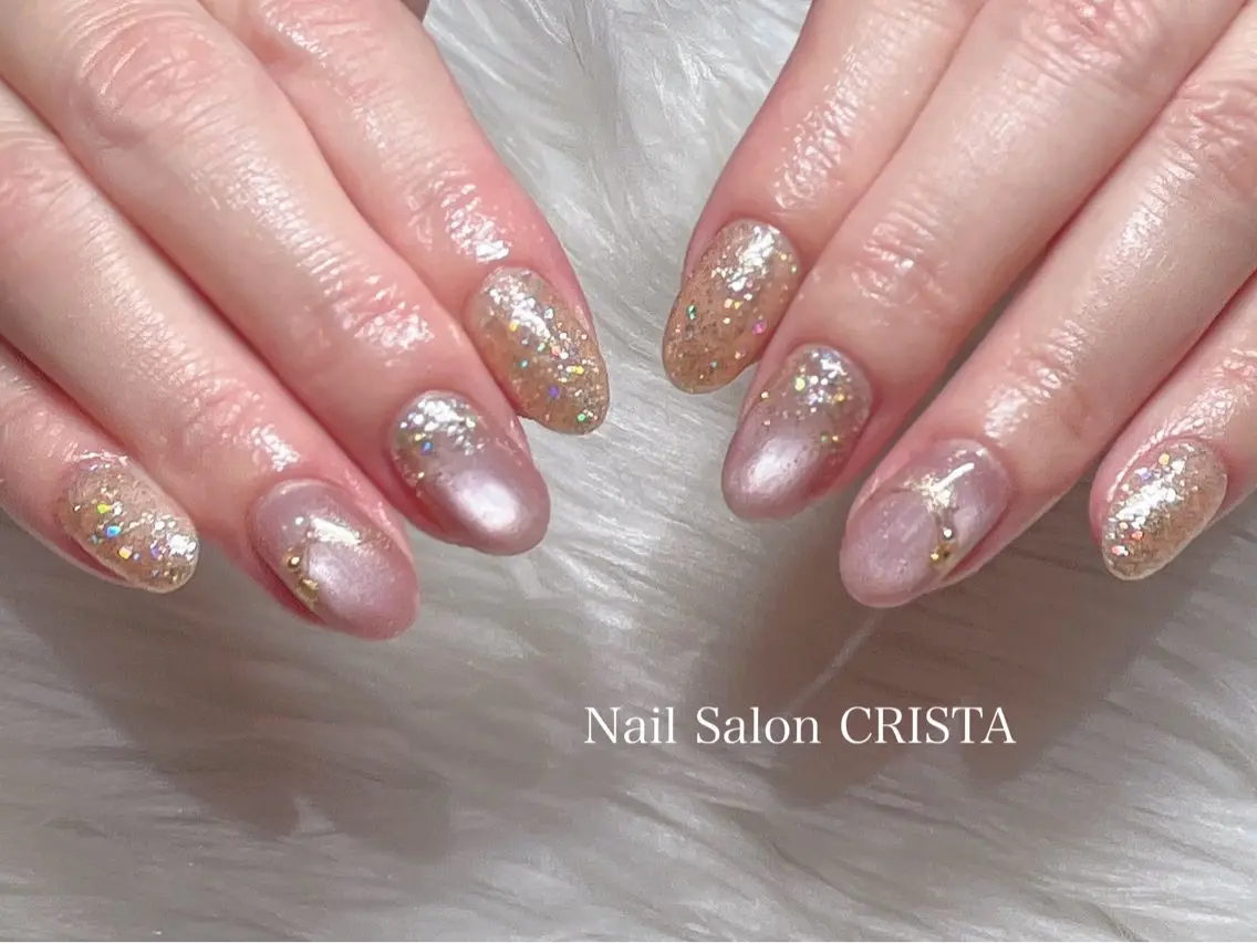 ネイル ハンドネイル CRISTA💠 ヒナタのネイルデザイン