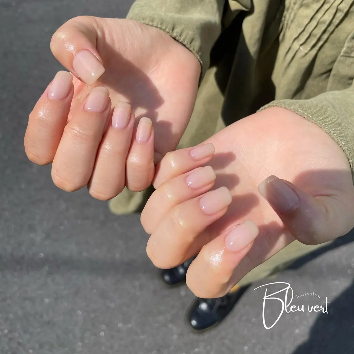ネイル Nailsalon Bleu vertのネイルデザイン