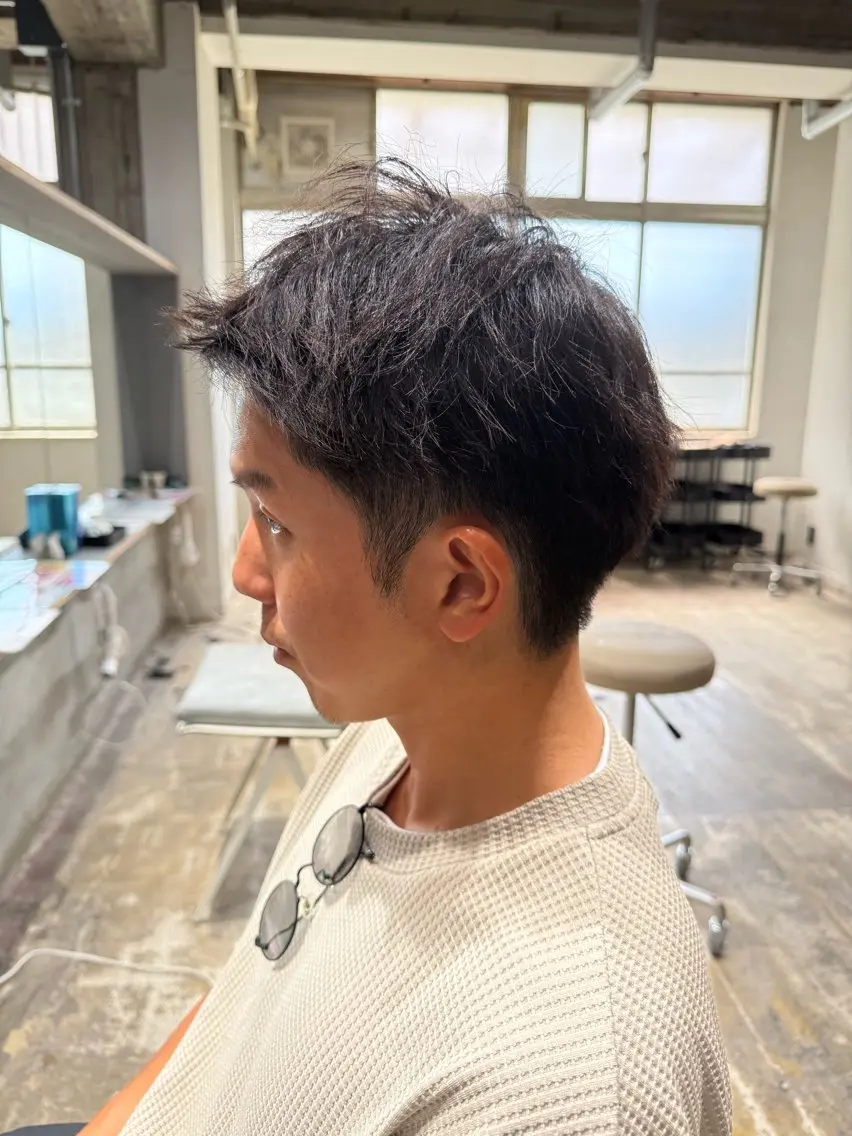 ショート カット 夏見 柚羽のヘアスタイル