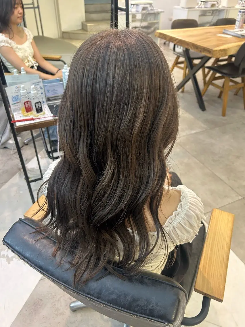 カラー ヘアカラー 暖色ෆ透明感カラー 🩷cocoriのヘアスタイル