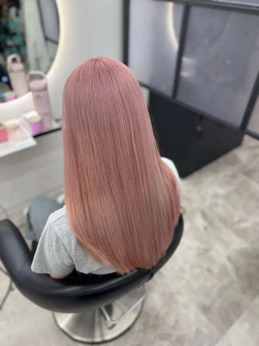 ロング カット ヘアカラー ✨Noto 美髪/艶ブリーチのヘアスタイル