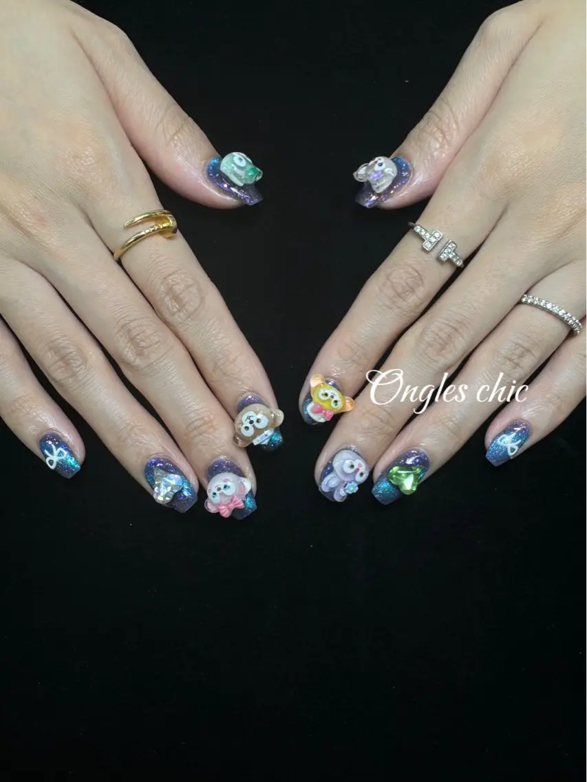ネイル ハンドネイル ongles chicのネイルデザイン