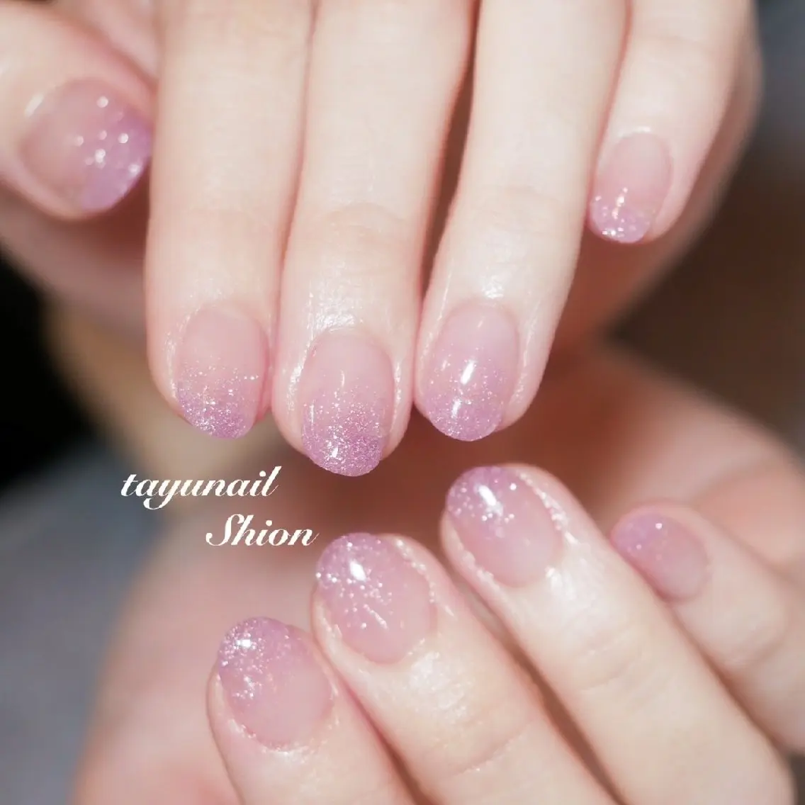 ネイル ジェルネイル グラデーション パラジェル 春ネイル ネイルサロン 【たゆnail】のネイルデザイン