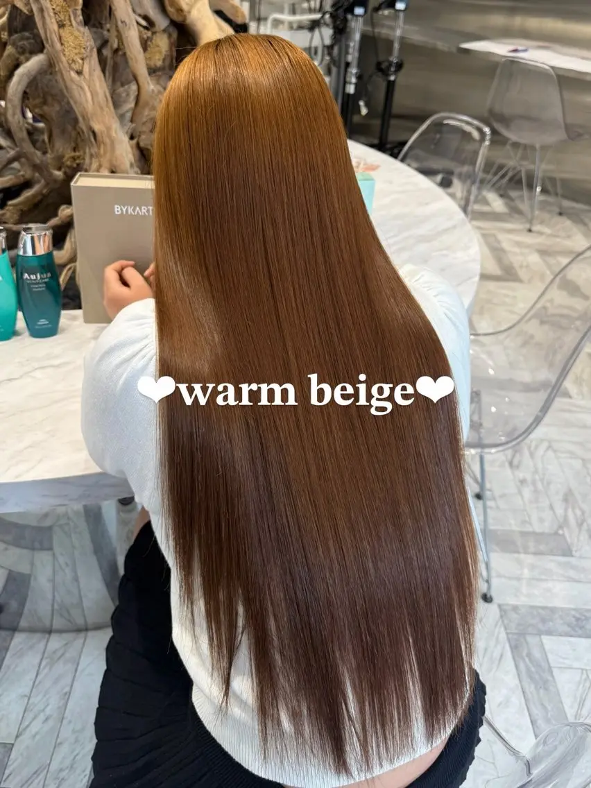 ロング カラー ヘアカラー Waka /透明感垢抜けカラーのヘアスタイル