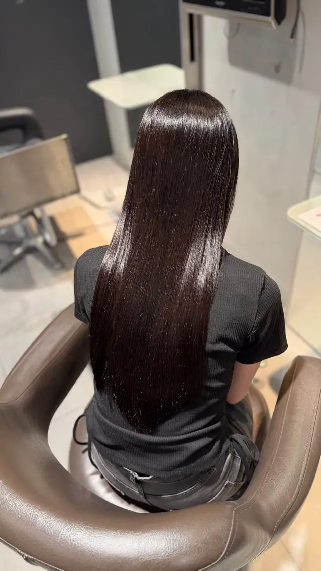 カラー 透明感カラー ヘアカラー 竹之内 夢羅のヘアスタイル