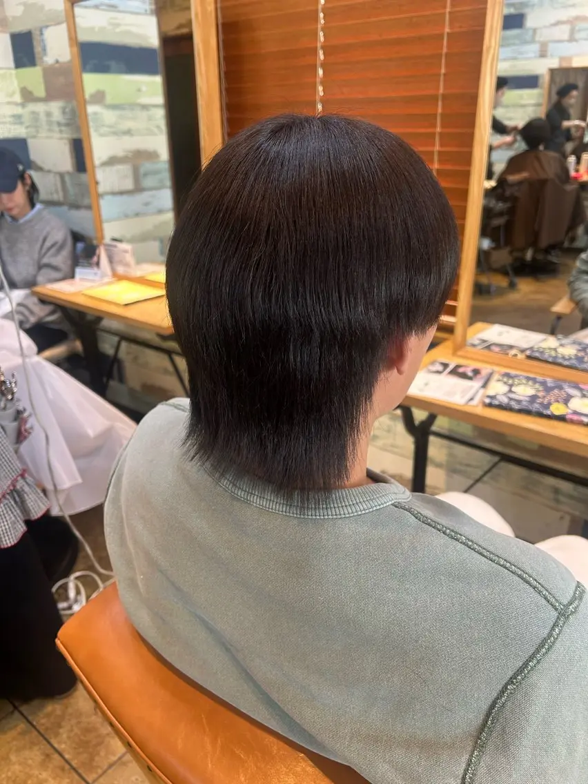 メンズ ミディアム ✂️林　菜々美のヘアスタイル