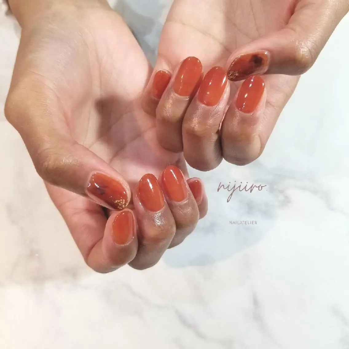 ネイル ハンドネイル nijiiro🌈 サトウのネイルデザイン