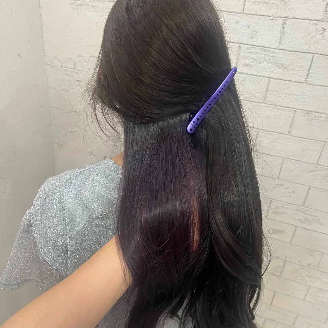 ロング カラー ブリーチ ディープラベンダー ラベンダーカラー 🫧ハイトーン/ ペールカラー🕊♡雛のヘアスタイル