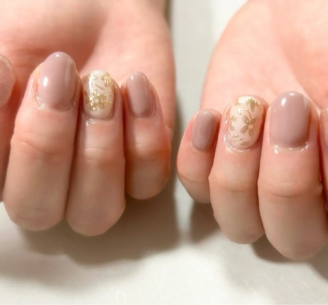 ネイル アートネイル ミラーネイル ハンドネイル M's salonのネイルデザイン