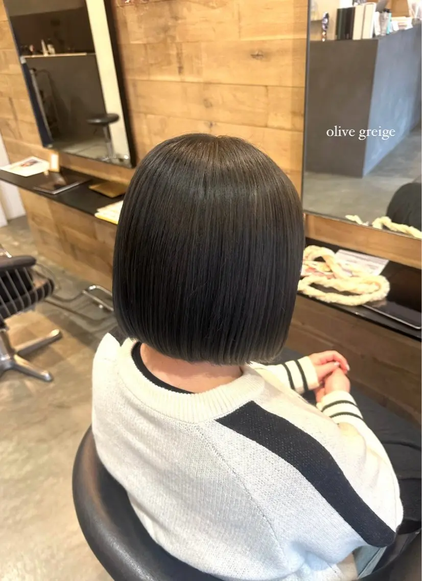 ショート aisa /札幌/艶カラー🎀のヘアスタイル