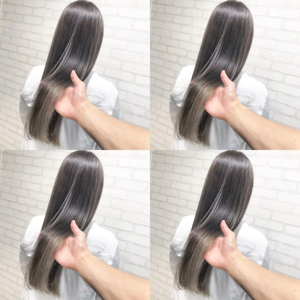 ロング 縮毛矯正 Selene hair OSAKAのヘアスタイル