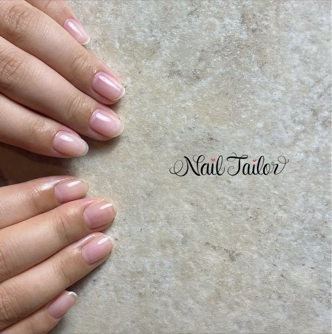 ネイル クリアネイル ジェルネイル ハンドネイル NailTailor ネイルテイラーのネイルデザイン