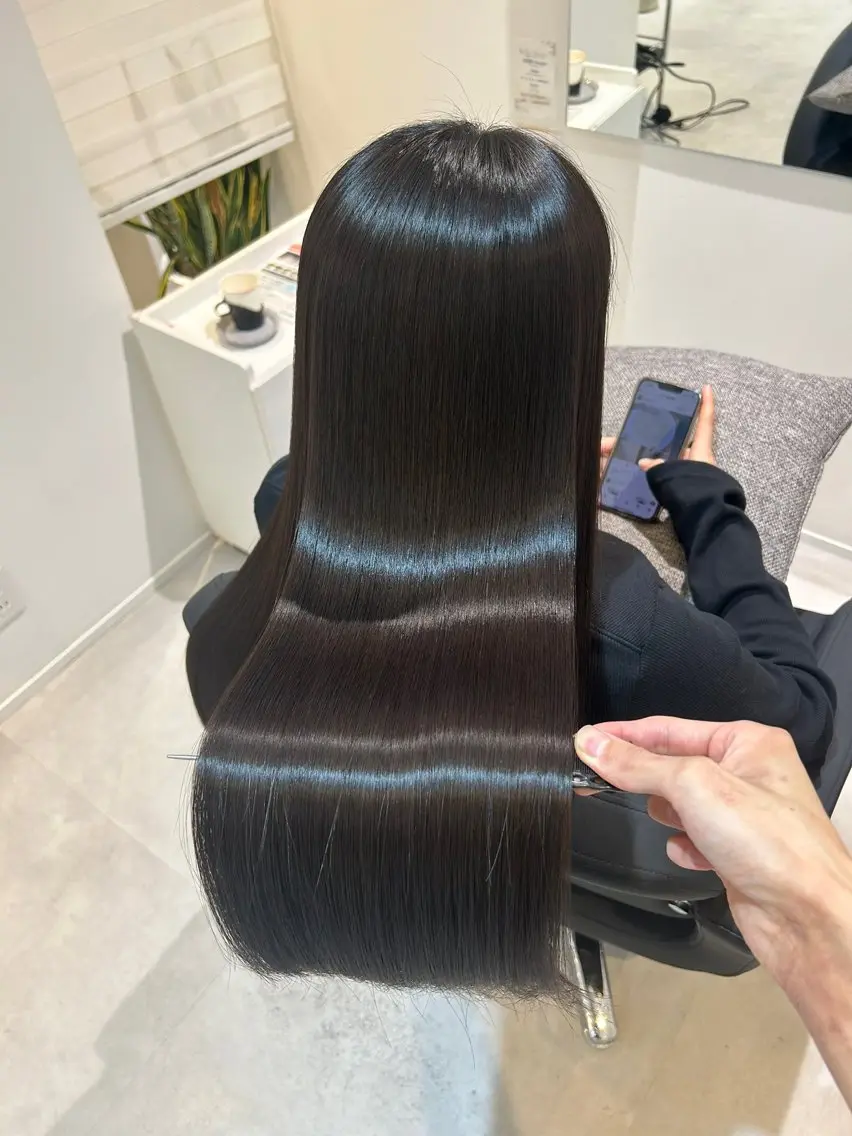 ロング 髪質改善 🎨カラー&髪質改善 MATSUのヘアスタイル