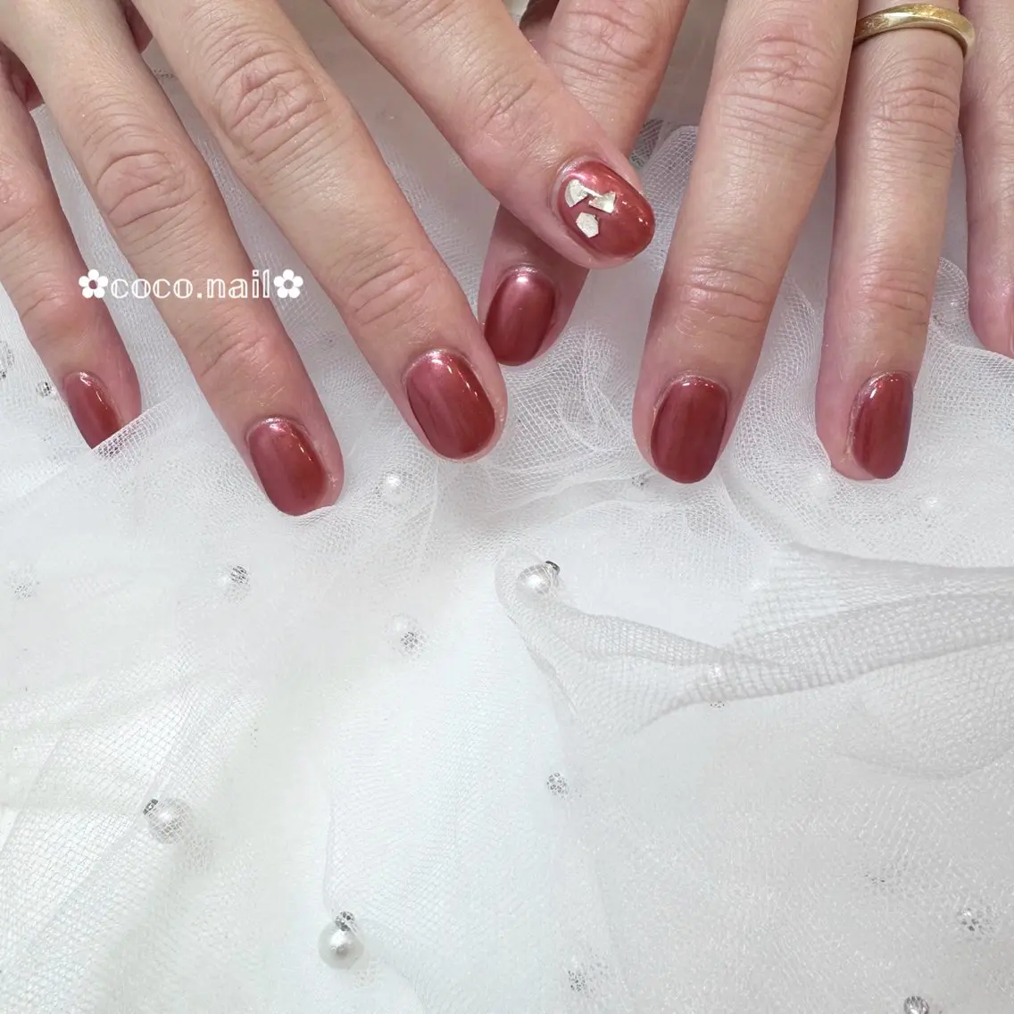ネイル lili.nail y2k/長さ出しのネイルデザイン