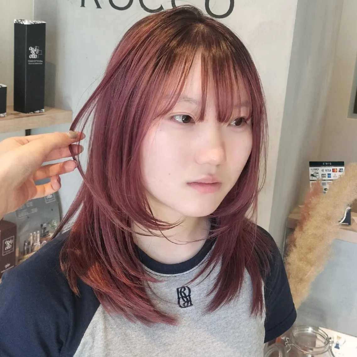 カラー 透明感カラー🫧HI NAKO/ROCCOのヘアスタイル
