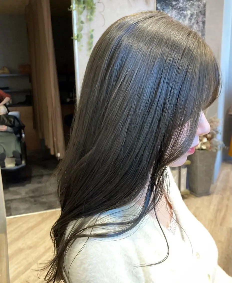 カラー グレージュ オリーブグレージュ オリーブグレー 北村 祐樹のヘアスタイル