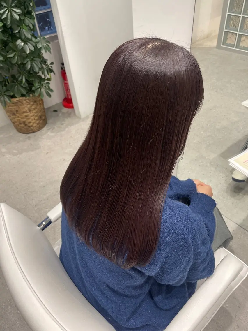 ロング カラー カット ヘアカラー Lyuck ⋆✦ HIROMIのヘアスタイル