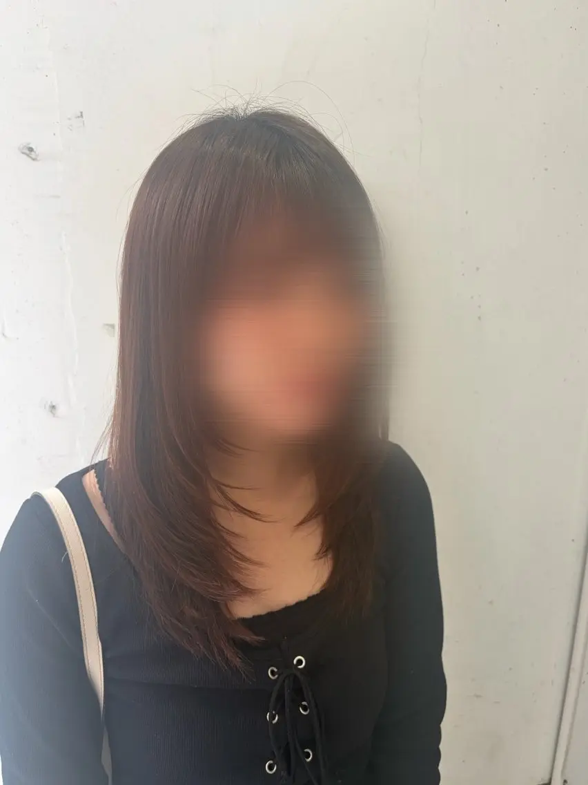 セミロング 【無料】カット いながわゆあのヘアスタイル