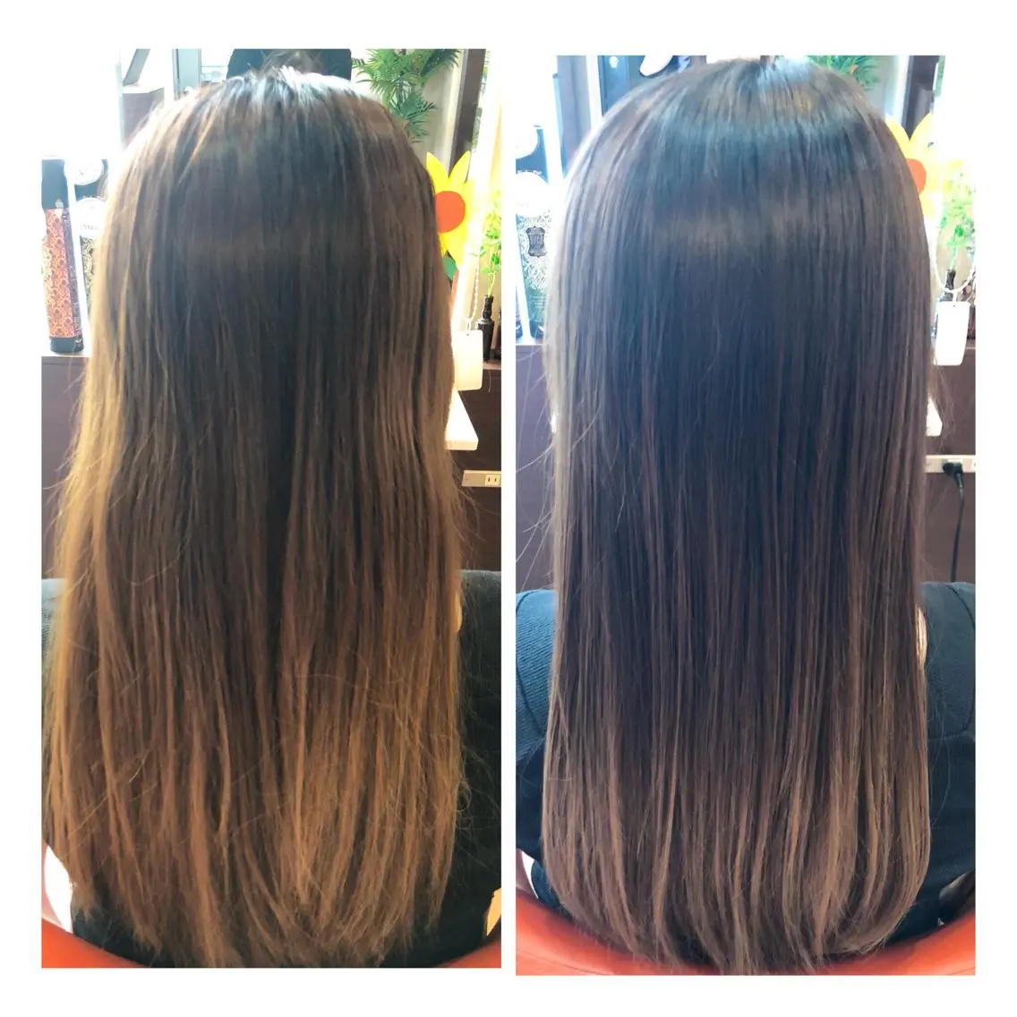ロング トリートメント カット ヘアカラー トリートメント やまぐち まりんのヘアスタイル