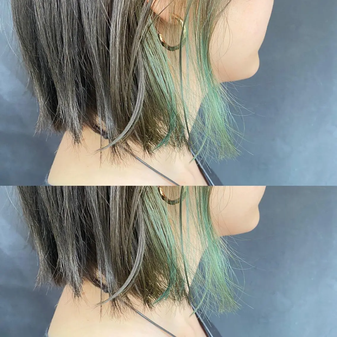 ミディアム 西尾 隆介のヘアスタイル