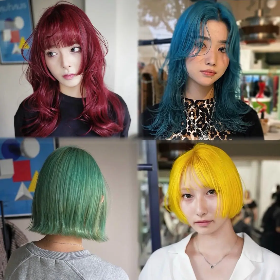 カラー ヘアカラー ハイトーン／梅田 ／yuikaのヘアスタイル