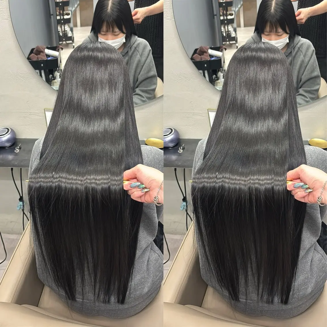 ロング 今話題の艶髪矯正 美艶カラー/FUKAのヘアスタイル